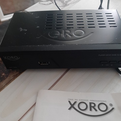 Xoro hrt 7620 dvb - dvb-t2, receiver