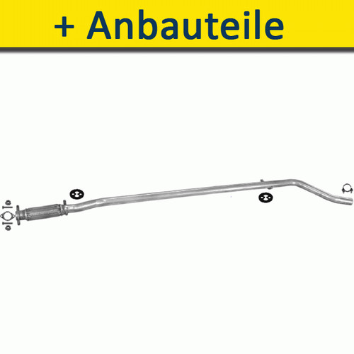 Mittelrohr auspuff für - auspuff+, fiat