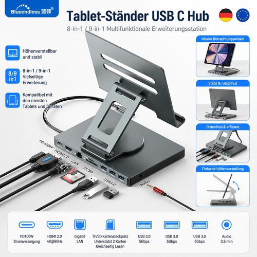 Usb dockingstation für - usb-c,