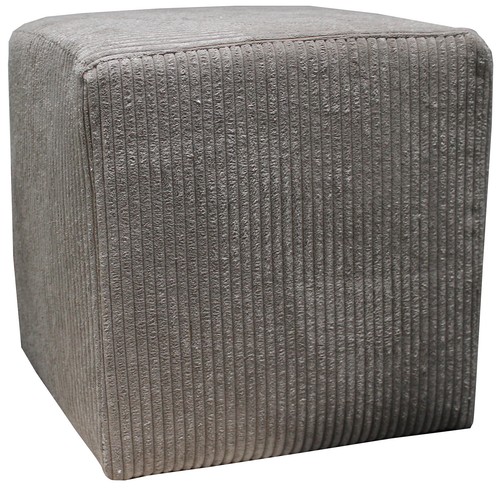 Hocker hellbraun cord - cord,