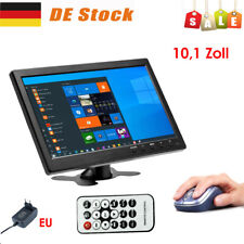 10.1 Zoll HD Display Bildschirm PC Auto Monitor CCTV AV/BNC/VGA/HDMI Speaker