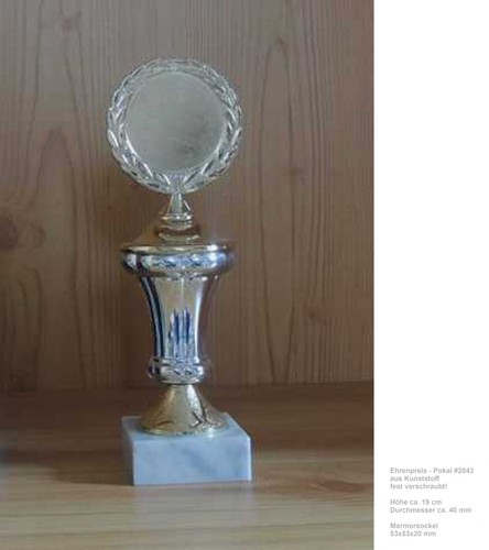Pokal ehrenpreise 20cm - 1,