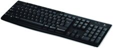 Logitech Wireless Keyboard K270 (ESP Layout - QWERTY) Black