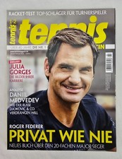 Tennis Magazin Heft Zeitschrift Januar Februar 2021 - Roger Federer Privat