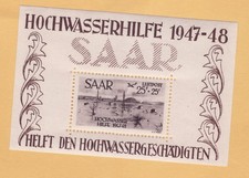 ## Saarland BLOCK 2 postfrisch