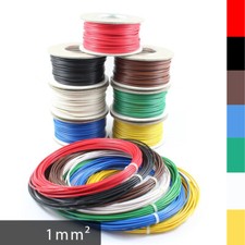 Automotive Classic 1 mm2 PVC Single Core Litzenkabel 12 V 24 V Draht 7 Farben