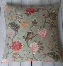 Ikea Nässelklocka Kissenhülle grün floral ca 50x50 cm NEU