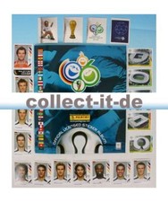WM 2006 - Alle 596 Panini Sammelbilder der WM 2006 + Leeralbum