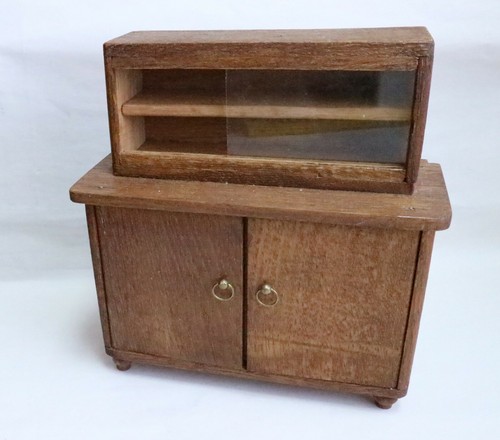 Alter puppen schrank büffet - alter, puppen-schrank