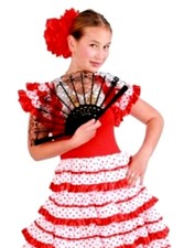 ★ Andalusie Flamenco Weiß