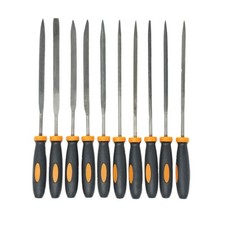 10-teiliges Nadelfeilen-Set 3 x 150 mm Präzisionsfeilen Basteln Metall Arbeit Schmuck Werkzeuge