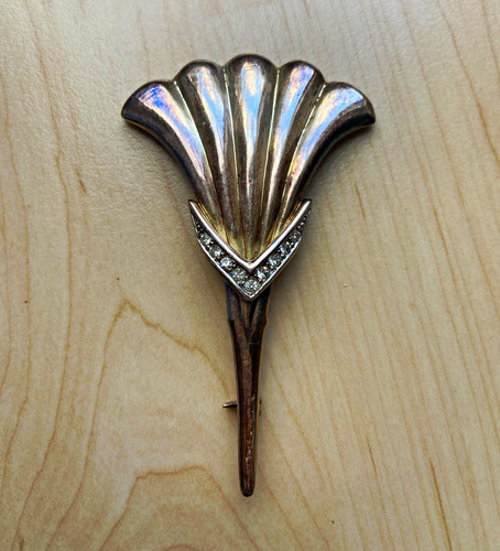 800er silber broche 1888 - silber,