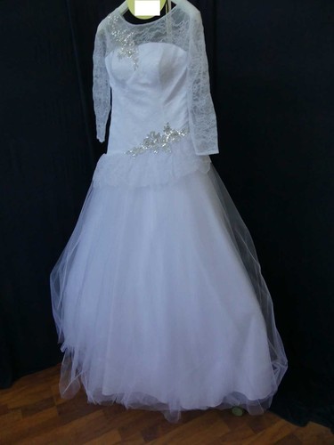 Brautkleid 38 weiß - brautkleid, gr.