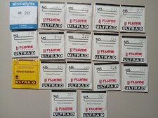 Konvolut - Uhrenersatzteile - MS Gläser - 17Stck. -  verschiedene Größen