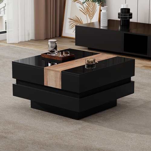 Quad couchtisch schiebeplatte - quad,