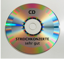 Auswahl CDs - STREICHKONZERTE