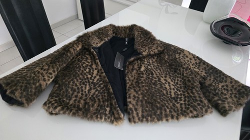 Leopard fell jacke marc - leopard, cain