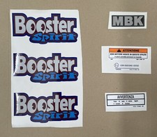 Aufkleber Sticker Booster