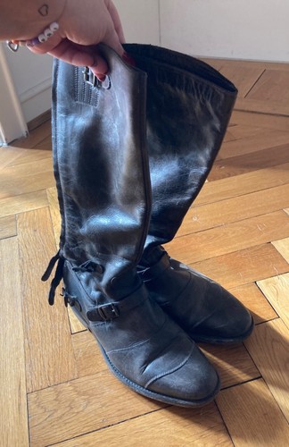 Belstaff biker boots - belstaff,