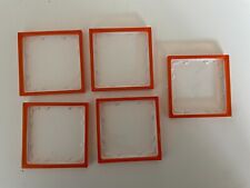 5x Siemens DELTA - Zwischenrahmen - Rahmen - Steckdose - organge - 5TG1 - TOP