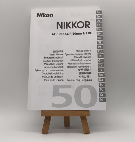 Nikon nikkor 50mm - af-s, f/1.8g