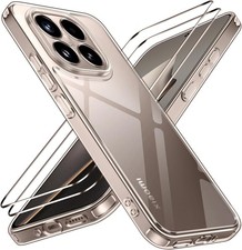 2x Schutzglas + Handyhülle für Xiaomi 15T 5G Bumper 9H Panzerfolie Case Glas