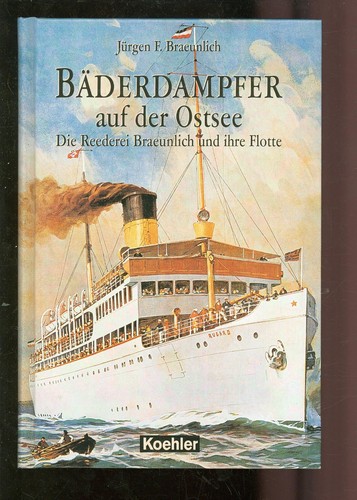 Bäderdampfer auf der ostsee - auf,