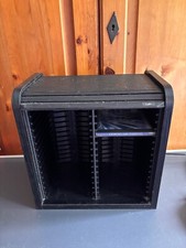 ROLLADEN SCHRANK HOLZ FÜR 30 CD SIEHE BILD SCHWARZ AUFBEWAHRUNG