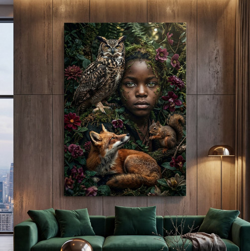 Afrikanisches kind und - kind,