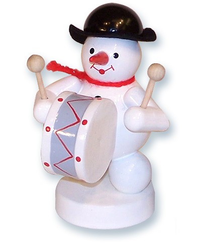 Schneemann mit pauke - mit,
