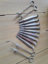 Zeltheringe Erdanker  DDR Zeltheringe 10 Stück + 4 Stück Schraubheringe 