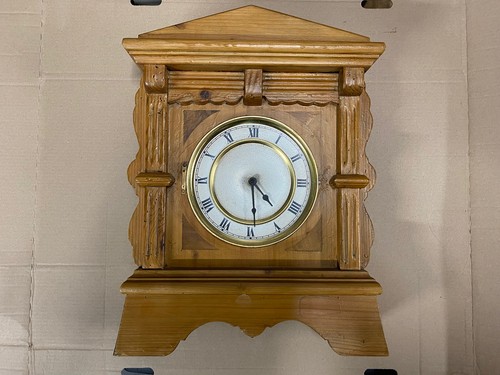 Wanduhr vollholz alt vintage - alt,
