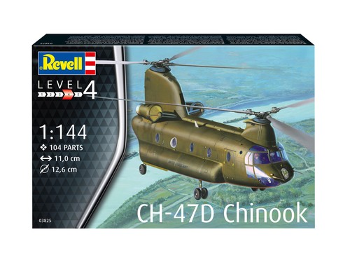 Revell 47d chinook - ch-47d,