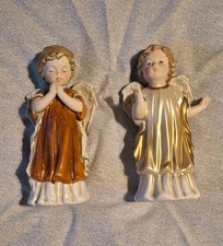 2 Engel von Formano Porzellan Figuren Gebraucht Guter Zustand, ca 18 cm 