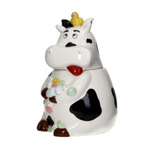 Keksdose "KUH" aus Dolomit mit