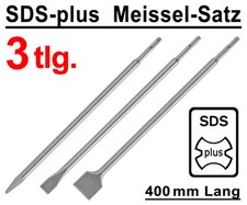3 tlg. SDS-Plus Meißel Satz