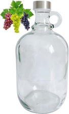 1,5L Glasflasche Schraubverschlüss Schnapsflasche Wasserflasche Menge zur Wahl