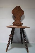 Ein Paar Antiker Stuhl / Brettstuhl / Historische Tübinger Brettstuhl