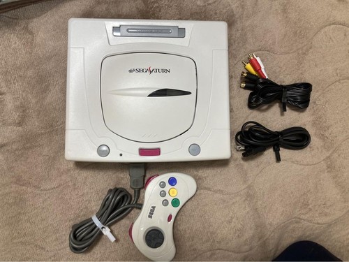 Sega saturn weiss konsole - sega,