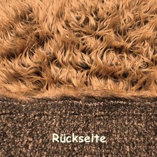 Flokati braun zweifarbig