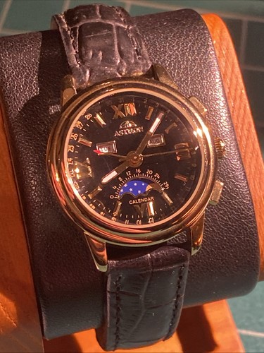 Astron kleine uhr leder - astron,