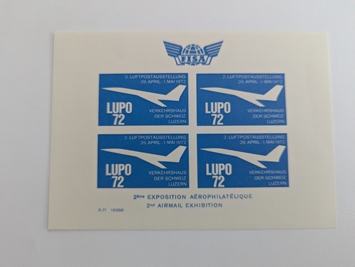 Schweiz flugpost - schweiz,