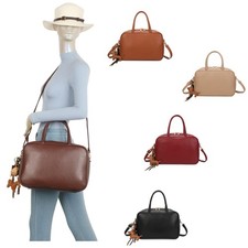 Boutique Spielzeug Anhänger Frau Kunstleder Medium Beuteltasche Schulter Top Griff Handtasche