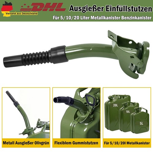 Ausgießer metall kanister - metall,