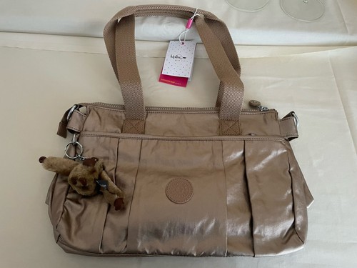 Kipling damen tasche gold - kipling,