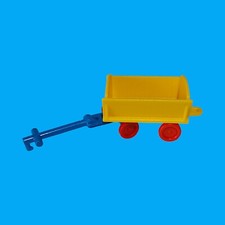 Playmobil - Bollerwagen Handwagen - für Kinder - gelb / blau / rot