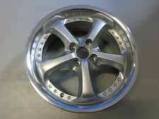 SMC X Felge 7,5x17 4x100 Et45 Silber Hornpoliert NEU!! 17" R1834