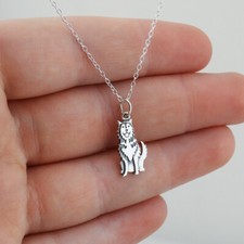 Siberian husky hund charm - siberian,