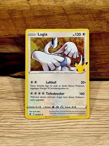 Lugia 022 025 holo pokemon - lugia, 022/025