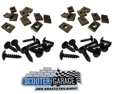 20x Verkleidungsschrauben + Muttern Set 4 x 20mm - für Roller / Mofa / Moped